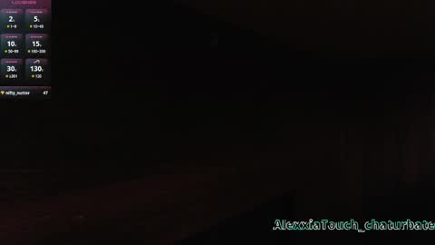 AlexxiaTouch online show from November 28, 2:35 am