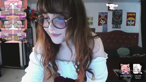 Snapshot of avril2809 chatting on March 6, 12:48 am Abril online show from March 6, 12:48 am