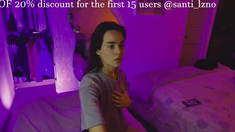 santi online show from February 21, 2:06 am