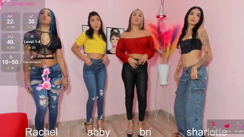 moderator JAZMIN my team is Abby RachelMia online show from January 24, 1:24 am