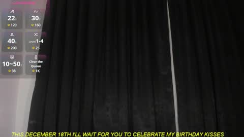 estefania1812 online show from December 15, 1:13 am