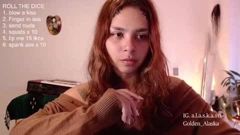Snapshot of golden_alaska chatting on January 20, 10:04 pm Alaska online show from January 20, 10:04 pm