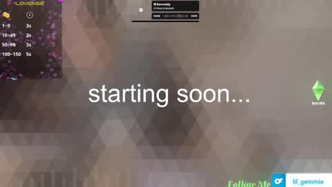 lil gemmie online show from March 2, 7:32 pm