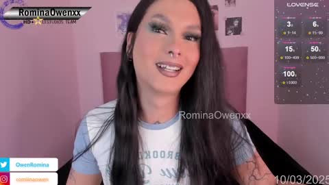 ROMINA OWEN online show from March 10, 4:57 pm