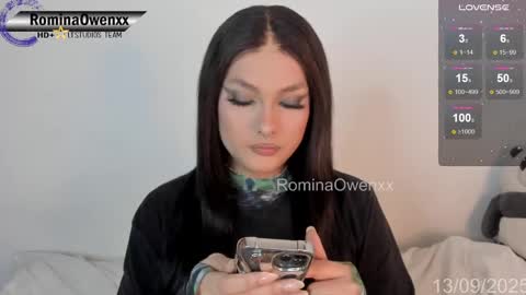 ROMINA OWEN online show from September 13, 2:12 pm