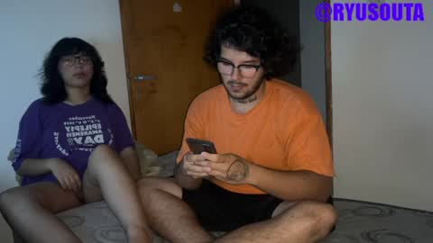 Snapshot of ryusouta chatting on January 6, 12:59 am Ryu-chan online show from January 6, 12:59 am