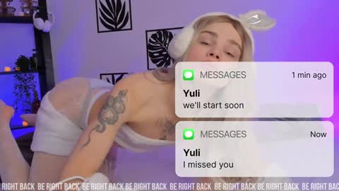 Snapshot of yuly_terner chatting on December 29, 7:06 am Yulia Terner online show from December 29, 7:06 am