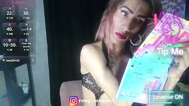 roxy roxxan online show from March 19, 11:50 am