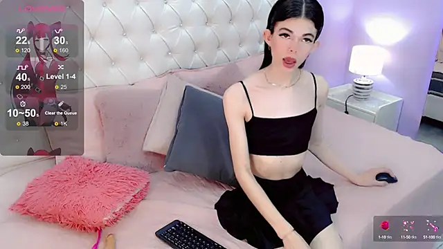 Snapshot of CuteAri chatting on January 5, 8:31 pm CuteAri online show from January 5, 8:31 pm