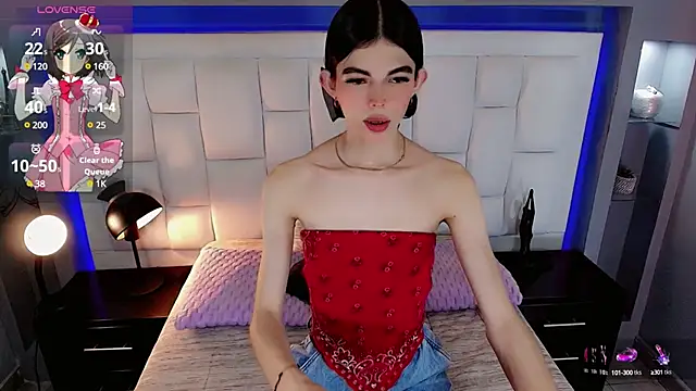 Snapshot of CuteAri chatting on February 18, 8:04 pm CuteAri online show from February 18, 8:04 pm