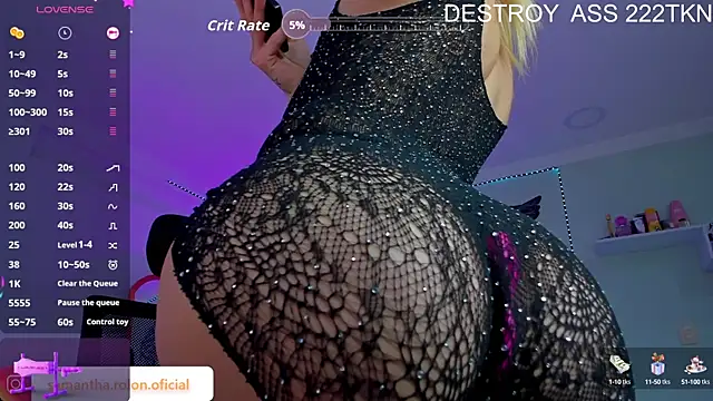 Snapshot of Samantha_Rolon chatting on October 4, 4:13 am Samantha Rolon online show from October 4, 4:13 am