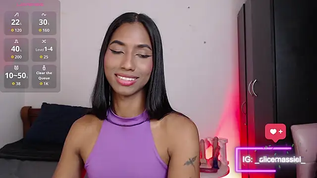 Alissemasiel online show from December 14, 10:05 pm