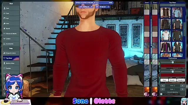 SonaBoobvelle online show from April 10, 6:30 am