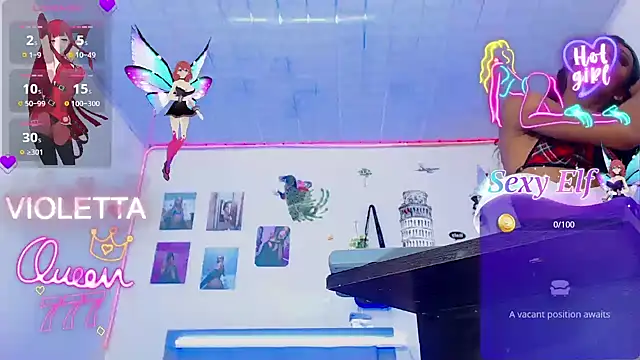 violettath online show from March 23, 3:11 am