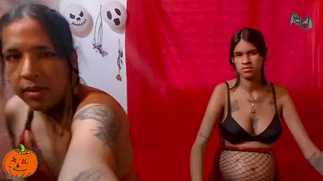 Couple Moth666 online show from October 21, 8:21 pm