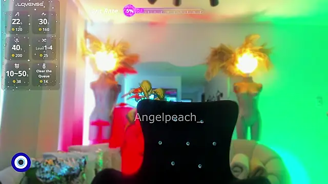 Angel Peach online show from December 15, 1:05 pm