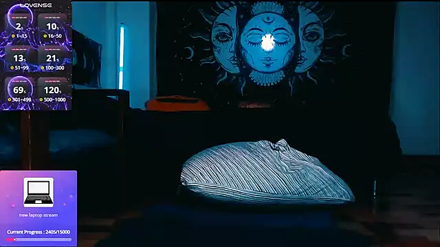 Marieblueeyes online show from March 7, 3:12 am