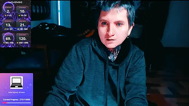 Marieblueeyes online show from March 10, 12:03 am